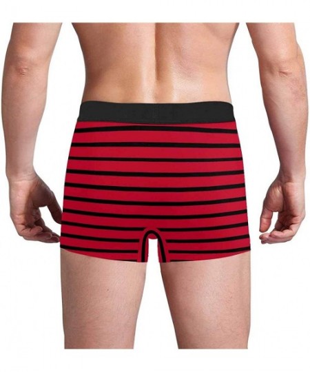 Briefs Custom Face Boxers Briefs for Men Boyfriend- Customized Underwear with Picture Holding Face All Gray Stripe - Multi 8 ...