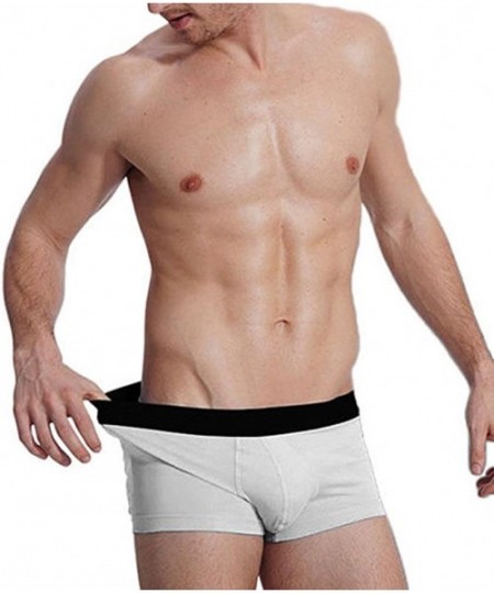 Boxer Briefs Men's Underwear Boxer Breifs Soft 3D Pouch Casual Sport Boxers Breathable Comfort Cotton Underwear 3XL - 5 Pack ...