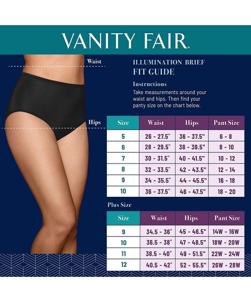 Panties Women's Illumination Brief Panties (Regular & Plus Size) - Sangria - CL11JORF38B