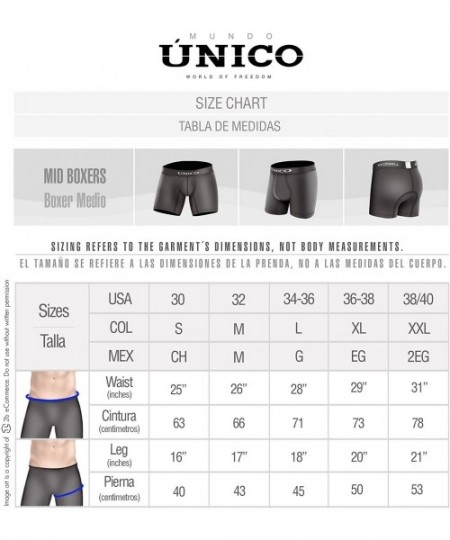 Boxer Briefs Cotton Medium Boxer Briefs Stripes Colombian Underwear for Men - 14000903 Dark Blue - CP18RI4G48G