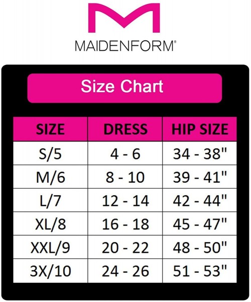 Shapewear Maidenform Firm Control Hi-Waist Thigh Slimmer (Single or 2 Pack) - Hi-waist Thigh Black - CU18YYG53TA
