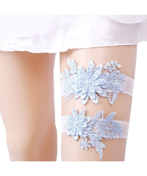 Garters & Garter Belts Bridesmaid Garter is Comfortable and Soft with Lace and Rhinestones- Suitable for Legs Around 16-23 in...