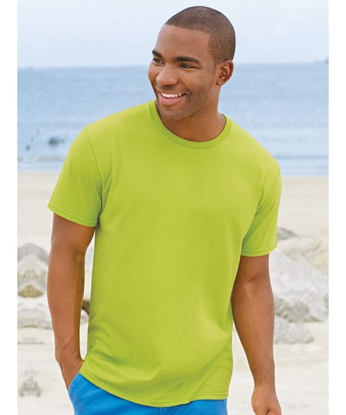 Undershirts 4.7 oz. 100% Sofspun Cotton Jersey Crew T-Shirt (SF45R) - Cardinal - CI11TUOB46X