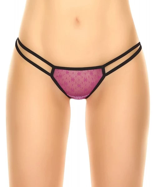 Panties Women's Hollow Out G-String Thong - CT12NDS93PL