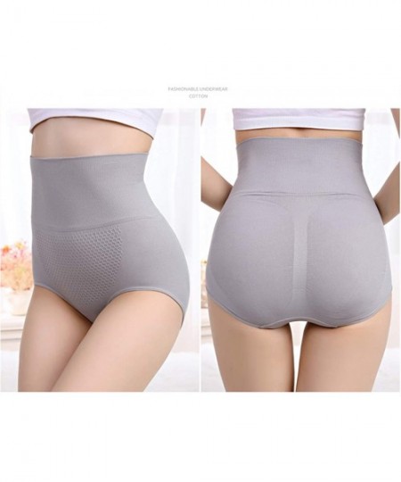 Panties Womens Low Rise/High Waist Sexy Underwear Cotton Panties Hipster Stretch Butt Lifter Shaping Panty Pack - 2 High Wais...