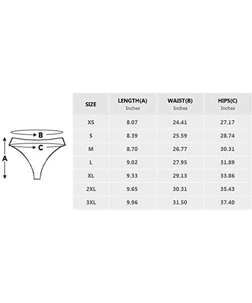 Panties Women's Thong Panties Unicorn Pattern Low Waist Underwear Briefs(XS-3XL) - Style 2 - C918OR3I4E4