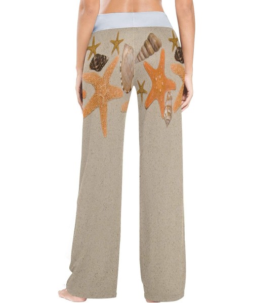 Bottoms Women's Fashion Yoga Pants Palazzo Casual Print Wide Leg Lounge Pants Comfy Casual Drawstring Long Pajama Pants - Mar...