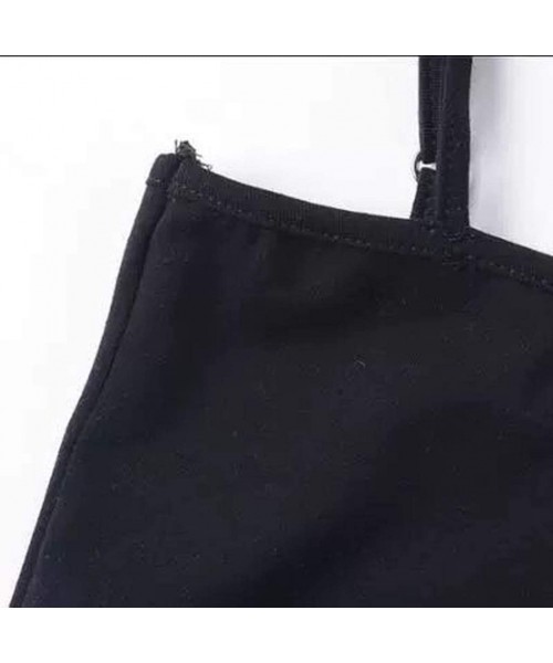 Accessories Sexy Lingerie Sleepwear Underwear Jumpsuit Bodysuit Teddy Pajamas (Black XL) - CN1970L727N