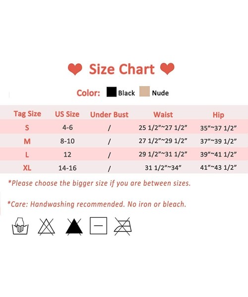 Shapewear Women's Bodysuit Shaper Tummy Control Seamless Shapewear Briefs High Waist - Black01 - CM18OA06DRN
