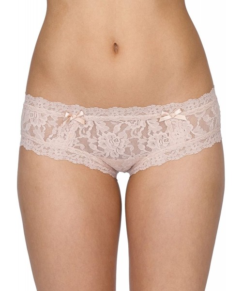 Panties Signature Lace Cheeky Hipster Chai Size Small - C712N31UMZX
