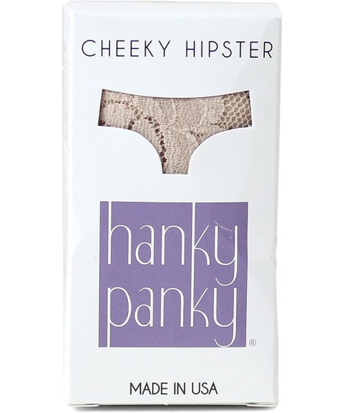 Panties Signature Lace Cheeky Hipster Chai Size Small - C712N31UMZX