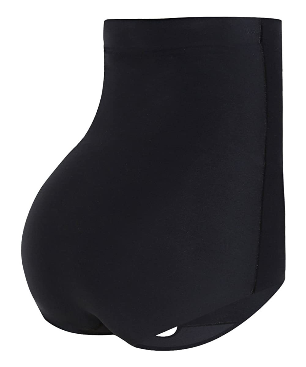 Shapewear High Waist Tummy Control Shapewear for Women Sexy Shaping Panties - Black - C318ZXTMEUS