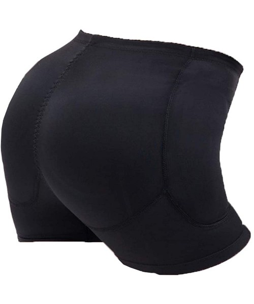 Shapewear Women Butt Enhancer Shapewear- 2 Hips Pads and 2 Butt Pads Panties Underwear - Black (New) - C51947CZWSM