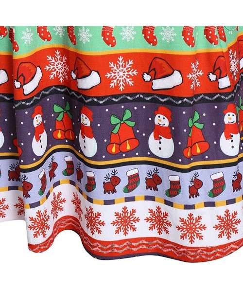 Baby Dolls & Chemises Womens Casual Long Sleeve Hooded Christmas Cartoon Pattern Printed Lightweight Pullover Sweatshirt - Re...