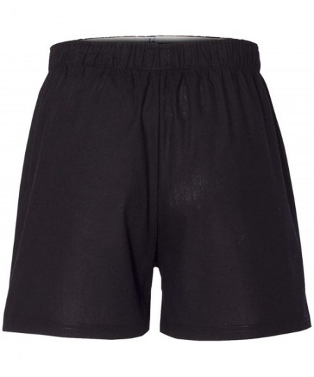 Boxer Briefs Unisex Boxer Style Shorts - C11 - Black - Medium - CK11V2UPU7H
