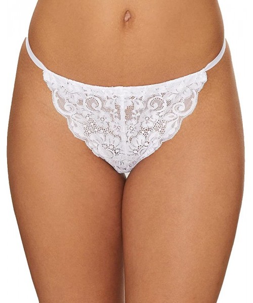Panties Chase Me Down Panty Lace Underwear for Women - Blanc - CI111WFJW2B