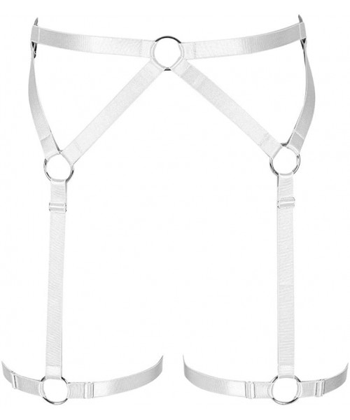 Garters & Garter Belts Women's Body Harness Punk Garter Punk Leg Belt Adjustment high Waist Stockings Body Belt Carnival Danc...
