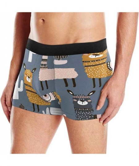 Boxer Briefs Novelty Design Men's Boxer Briefs Trunks Underwear - Design 1 - C71930NMM0M