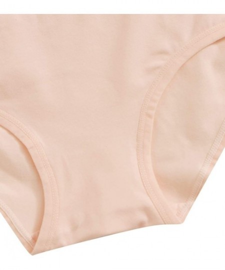 Panties Women's Cotton Soft Underwear Bikini Panties Briefs - Multicolored-1 - CF194GUGLZS