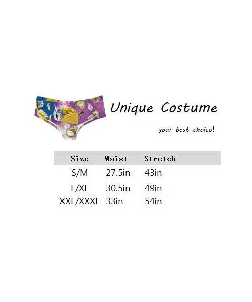 Sets Women's Panties Underwear Shorts 3D Printed Sexy Animal Pattern Sleep and Casual Stretch Super XXX-Large Size Multi-Pack...