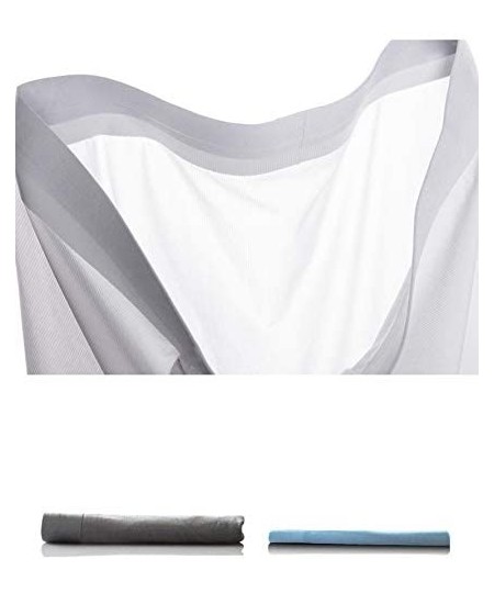 Bikinis Breathable Ice Silk Mens Fashion Underwear Silk Non-Slip Thin Pouch Underpants - Gray - CC18TGW5A7I