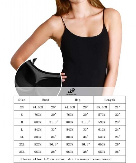 Camisoles & Tanks Women's Tank Top with Built-in Bra Shelf Bra Camisole for Women Adjustable Spaghetti Strap Yoga Workout Tan...