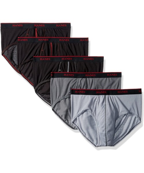Briefs Men's P5 Ultimate Breathable Brief-Assorted - Assorted - C8180H379HK
