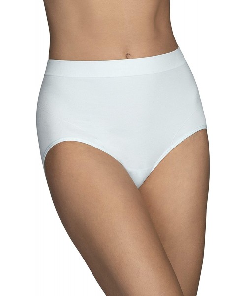 Panties Women's Smoothing Comfort Seamless Brief Panty 13264 - Clear Waters - C0195ASY4D8