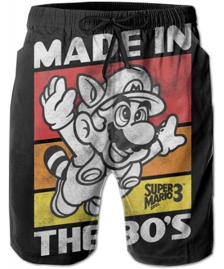Trunks Raccoon Mario Men's Beach Shorts Quick-Drying and Breathable - CZ19DEN0LG9