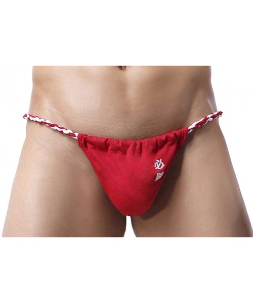 G-Strings & Thongs Men's Sexy Lingerie Underwear G-String Thongs T-Back Bulge Pouch Underpants 3 XS - CV18WKXAX2D