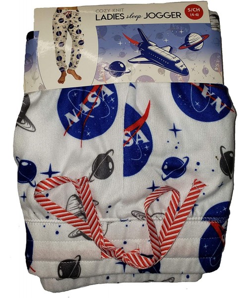 Bottoms NASA Arctic White Cozy Knit Jogger Sleep Pants - C21949OL23H