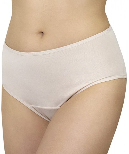 Panties Confi Period Panties - Odor Control and Waterproof Underwear - Nude - C212F8LL7G3