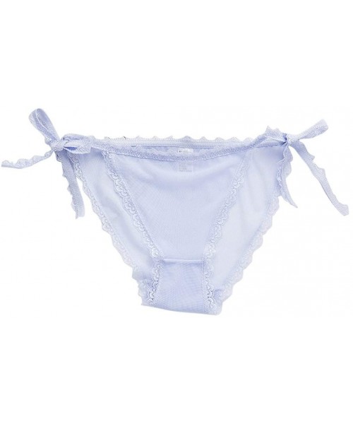 Thermal Underwear Sexy Lingerie Women Panties- Lace Underwear for Female Underpants Plus Size Cotton Briefs Underpants - Blue...