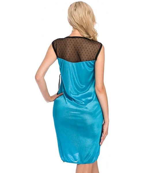 Garters & Garter Belts Lingerie for Women- Plus Size Sexy New Women Lingerie Sleepwear Perspective Split Lace Splice Dress wi...