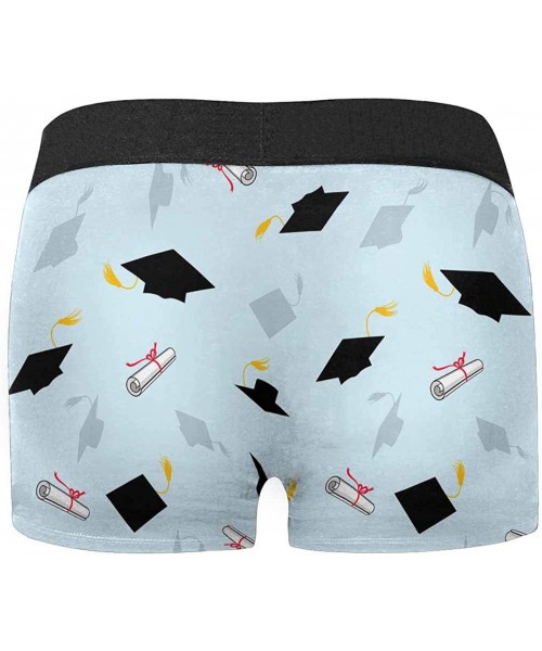 Boxer Briefs School or Graduation Themed Owls Men's Underwear Boxer Briefs Breathable - No.6 - CO18TCEE0LD