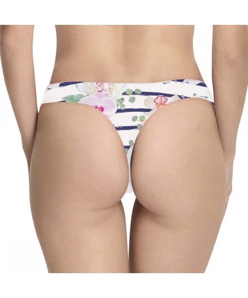 Panties Custom Cartoon Under Water Life Classic Thong Underwear for Women - Design3 - C518SAXQGIO