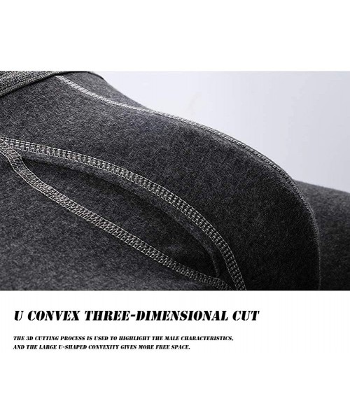 Boxer Briefs Premium 3-Pack Mens Boxer Briefs Short Leg Trunks Grey Underwear Everyday 95% Cotton Stretch - 3 Pack Dark Grey ...
