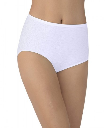 Panties Women's Illumination Brief Panties (Regular & Plus Size) - Star White - C51117J4WA3