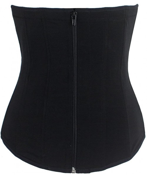 Shapewear Women's Pencil Skirt Knee Length Bodycon Work Office Wear Midi Knit Stretch Dress - Black - CP1820R8D2H