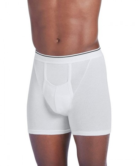 Boxer Briefs Men's Underwear Pouch Boxer Brief - 2 Pack- White- 2XL - CA1928RLXID