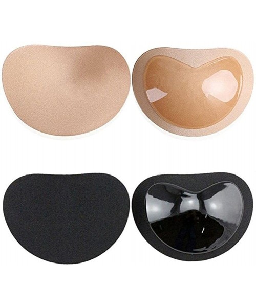 Accessories 1Pair Silicone Adhesive Bra Pads Breast Inserts Breathable Sponge Push Up Sticky Bra Cups for Swimsuits Bikini - ...