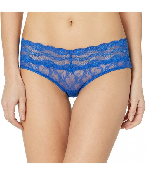 Panties Women's Lace Kiss Hipster Panty - Surf the Web - C018DY0TDIX