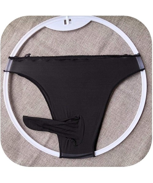 G-Strings & Thongs 2018 Hot Men See-Through Sheer Jockss Underwear Underpants Sexy Sissy Panties Thongs and G Strings - 3 - C...
