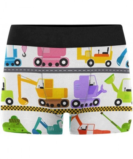 Boxer Briefs Men's Funny Car to on Vehicle Caterpillar Truck Tractor Boxer Briefs Underwear L - CD18L4RQL26