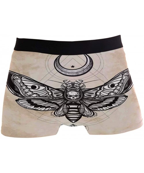 Boxer Briefs Men's Waistband Boxer Brief Stretch Swimming Trunk - Bee - CN1947LZ9OI