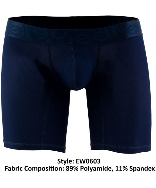 Boxer Briefs Mens Underwear Boxer Briefs Trunks - Blue_style_ew0603 - C3187CWTQYC