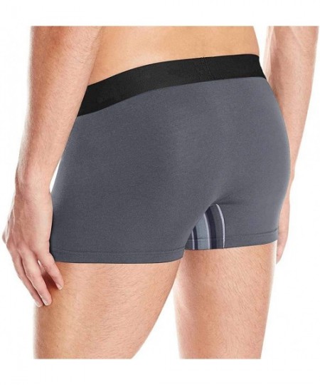 Boxers Customized Face Men's Boxer Briefs Underwear Shorts Underpants with Photo Goblet All Gray Stripe - Multi 6 - CU19CSR48KT