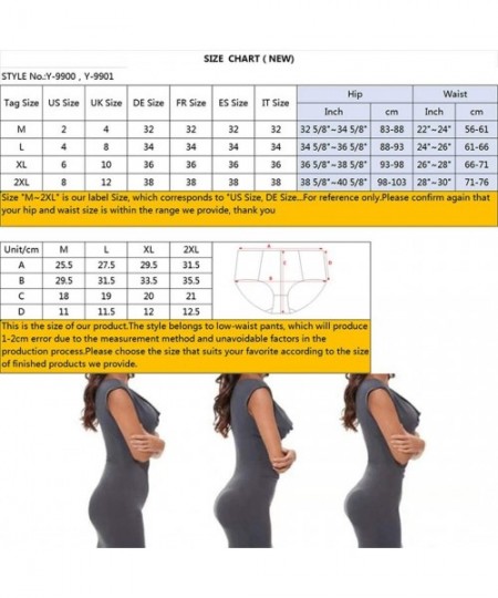 Shapewear Women Stretch Padded Underwear Shapewear Bum Butt Lift Enhancer Brief Panties Black Beige - Black - CA18WR8R5O5