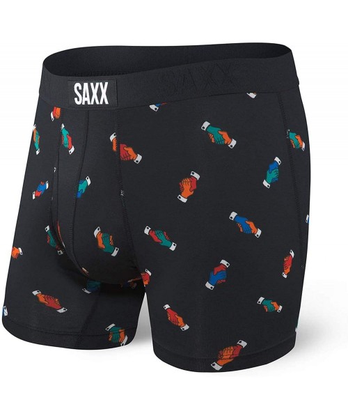 Boxer Briefs Underwear Men's Boxer Briefs- Ultra Men's Underwear- Boxer Briefs with Built-in Ballpark Pouch Support- Core - B...