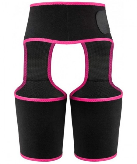 Bras Slim Thigh Leg Shapers Slender Slimming Belt Thigh Slimmer Wrap for Women - Red - CJ1907RD2UM